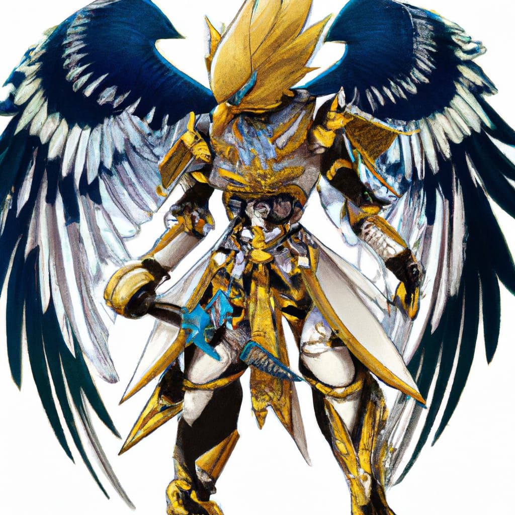 Hieroglyphic Falcon Digimon Artwork