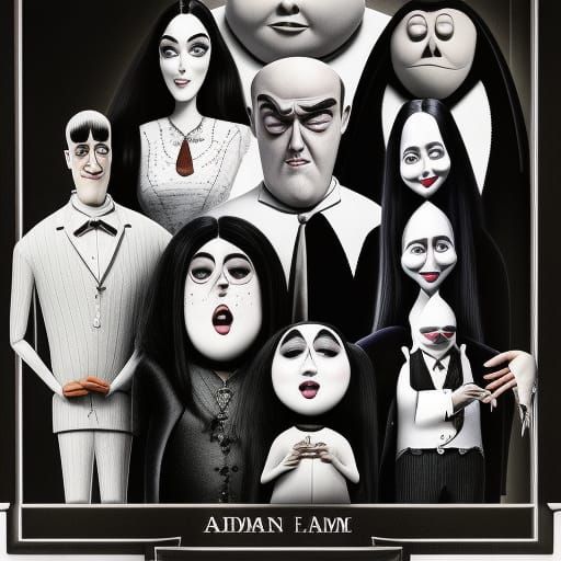Addams Family: Thing Portrait