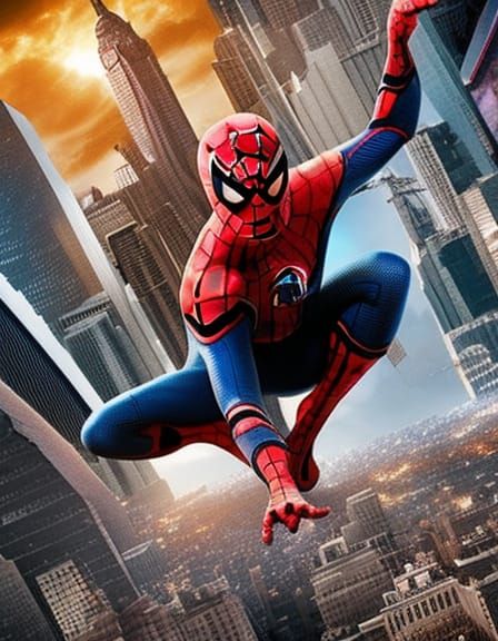 spider-man movie poster