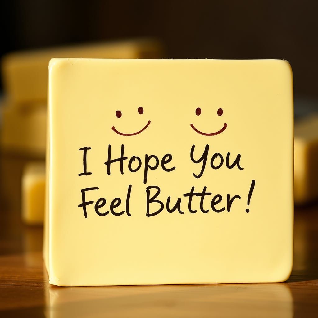 Hyperrealistic Butter Sticks in Moody, Cinematic Ambiance