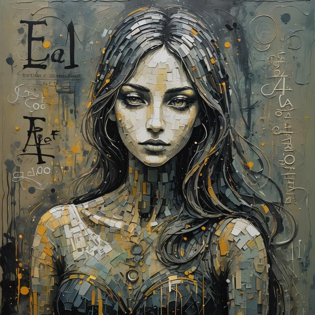 Melancholic Figure Gazing at Horizon in Fantasy Art Style