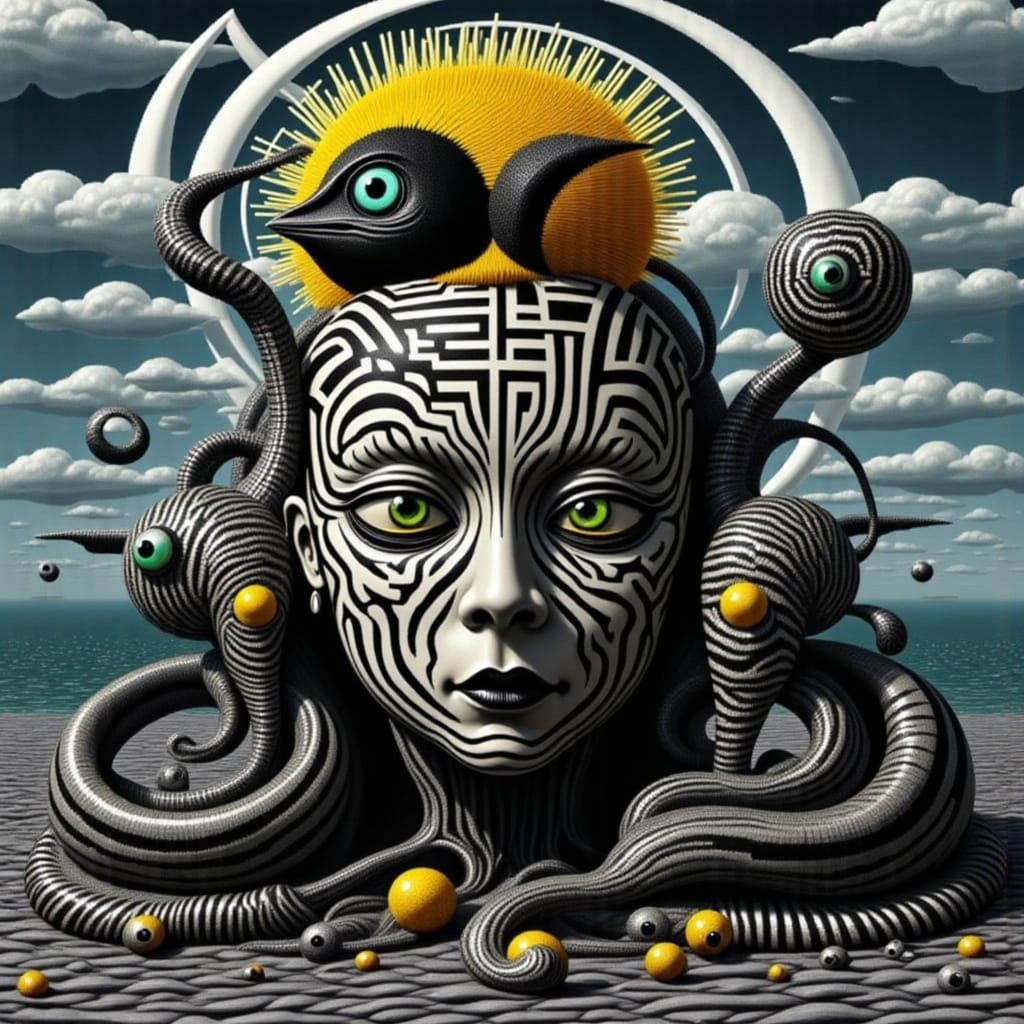 Zebra in Cyberpunk Pixel Art Style