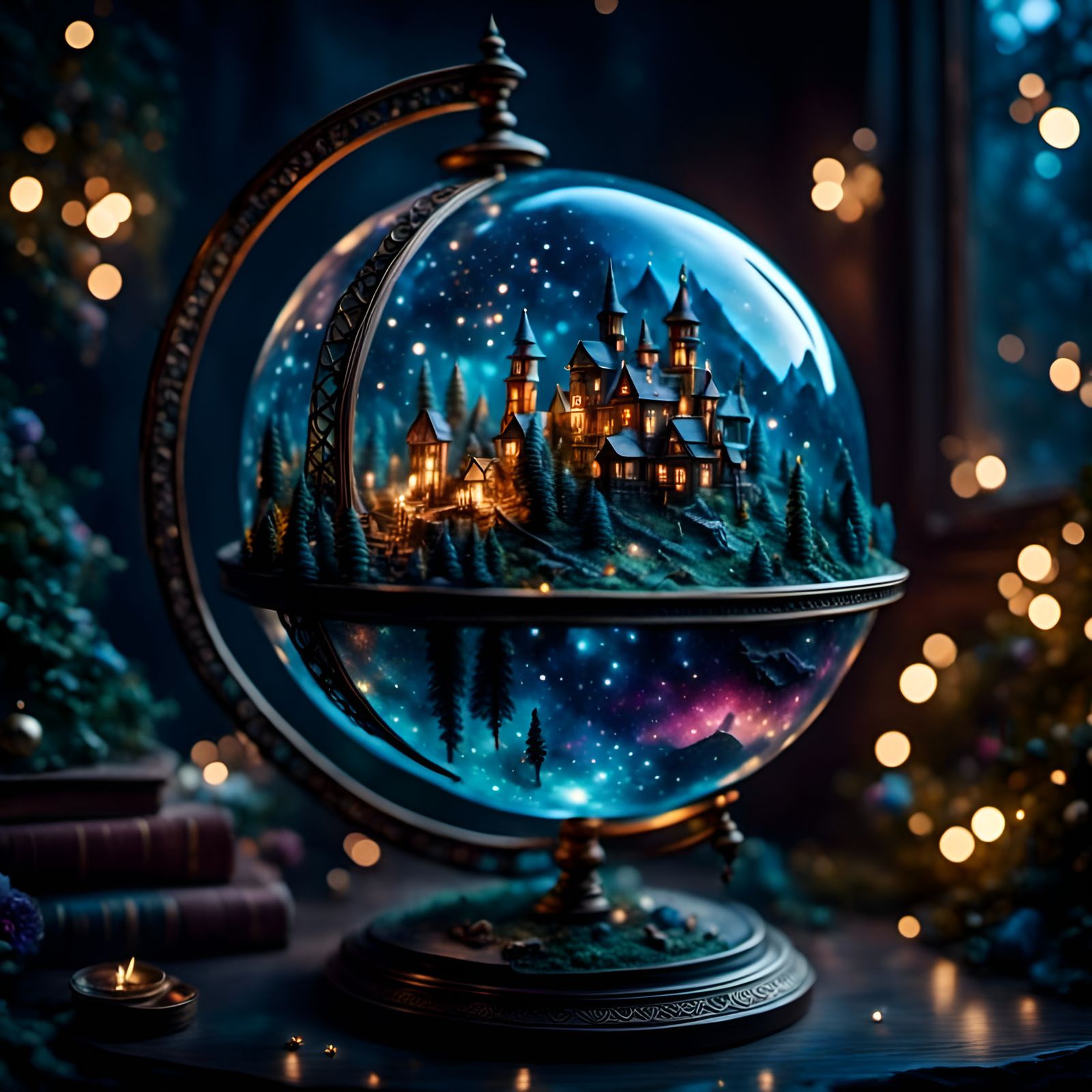 The fairy world globe