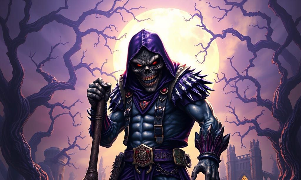 Eddie From Iron Maiden Concept Art in 8k