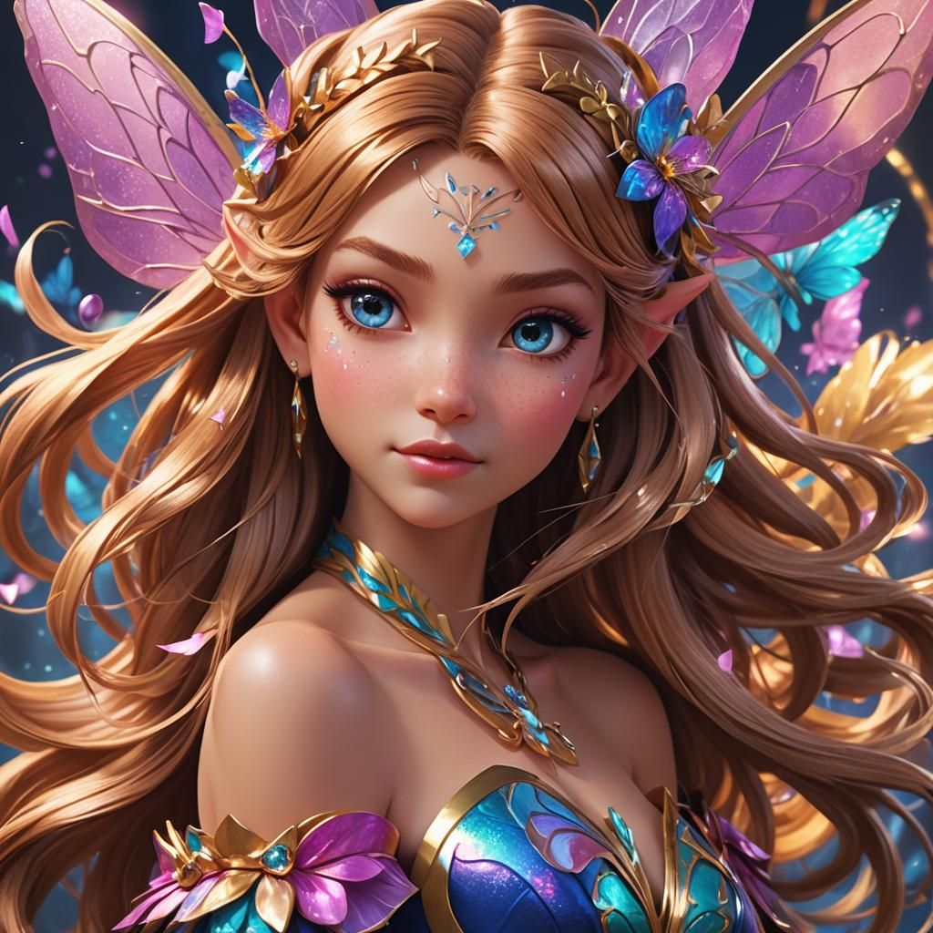 Musa Winx Believix Fairy Portrait