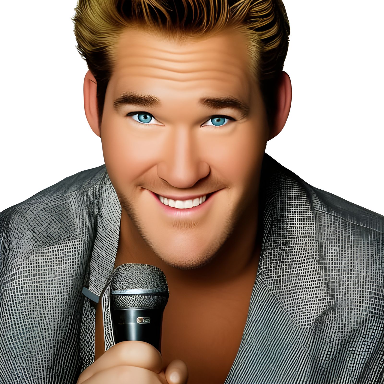 Karaoke Night Portrait in Professional Style