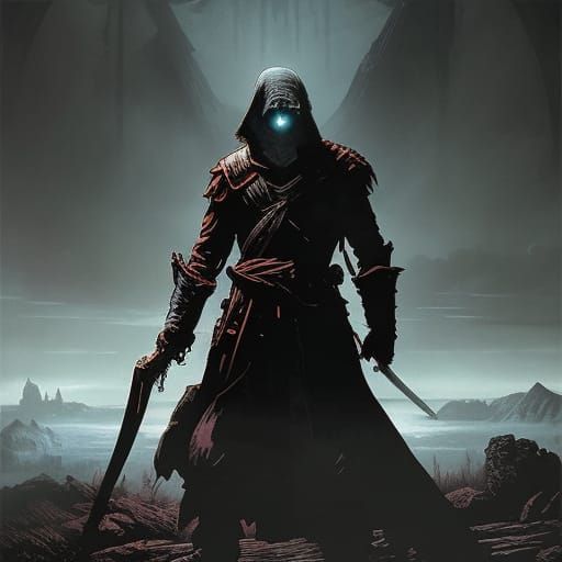 Darkest Dungeon Character Art in Gustave Doré Style