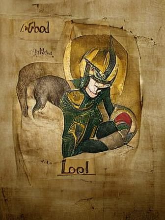 Medieval Art: Loki of Norse Mythology
