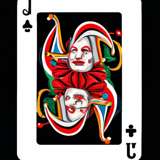 High Quality 4K Joker Card Game Art