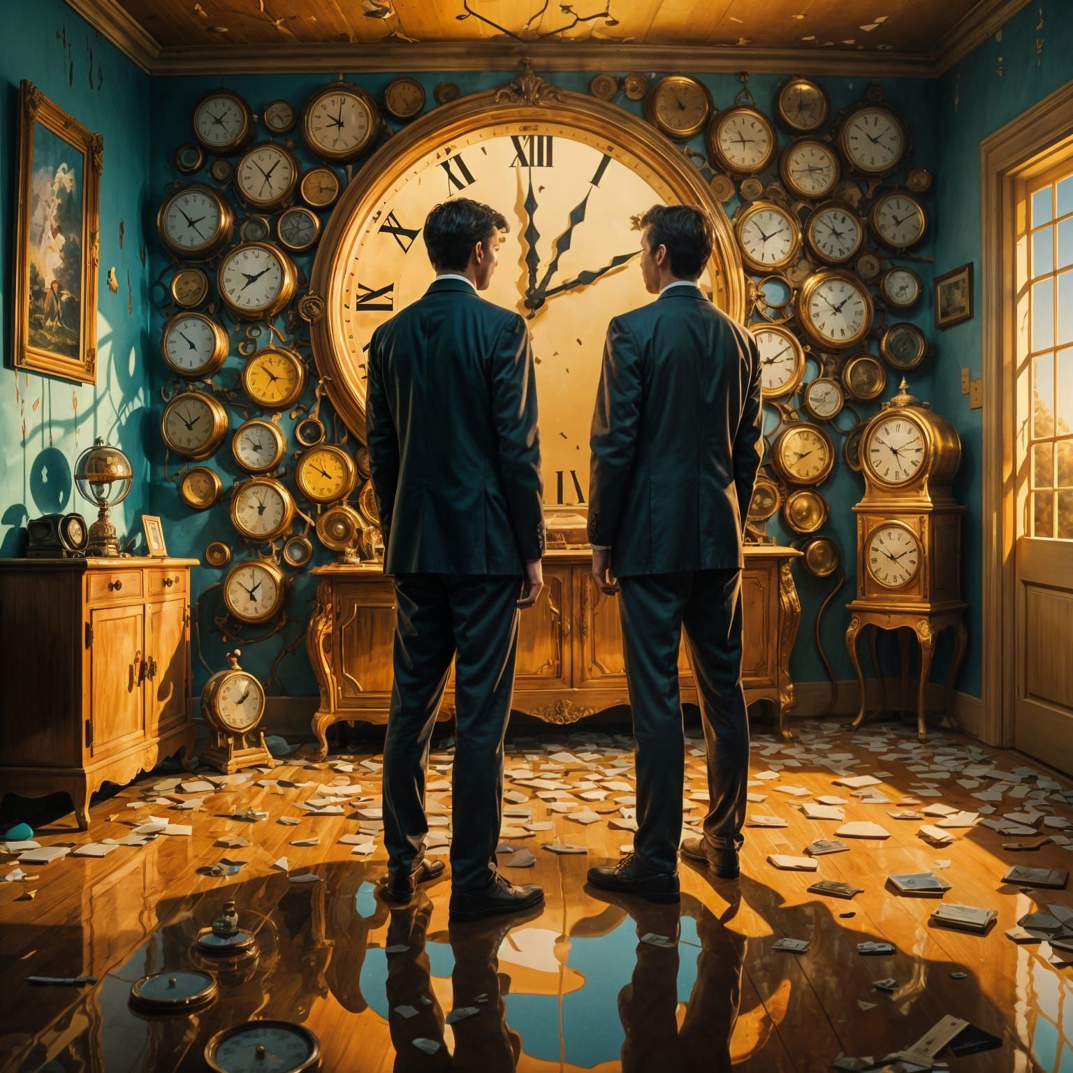 Abstract AI-Generated Conceptual Art