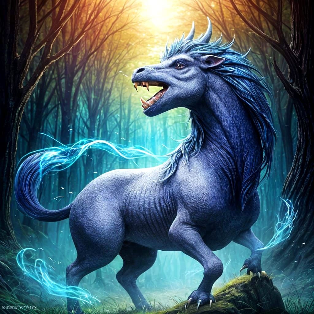 Enchanting Mystical Creature Generated by AI