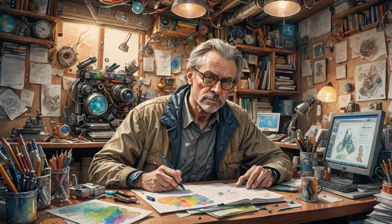 Science Fiction Writer in a World of Imagination