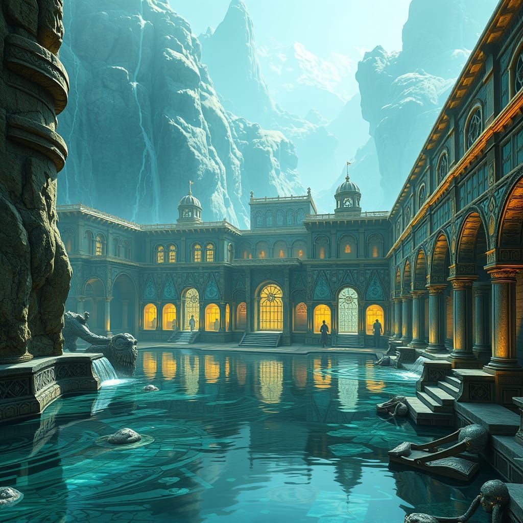 Restored Bisnensel: An Ayleid City Beneath Halcyon Lake