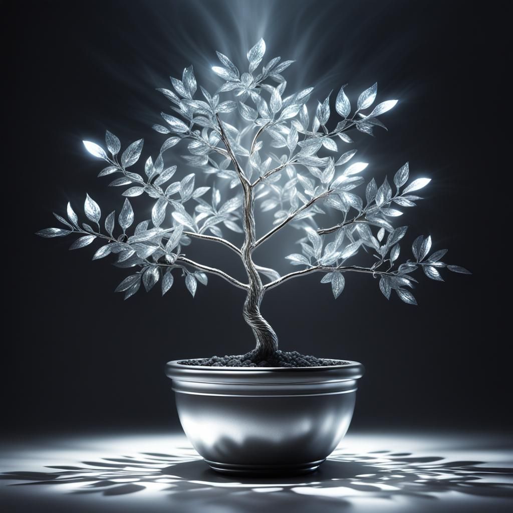 Metal Bonsai