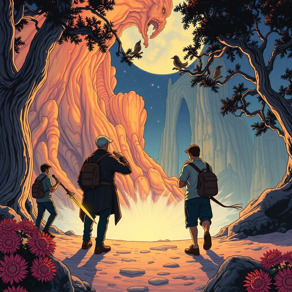 Fantasy Art in Various Styles by Renowned Artists