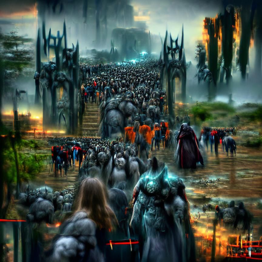 Tormented Souls Marching Towards Helheim Gates