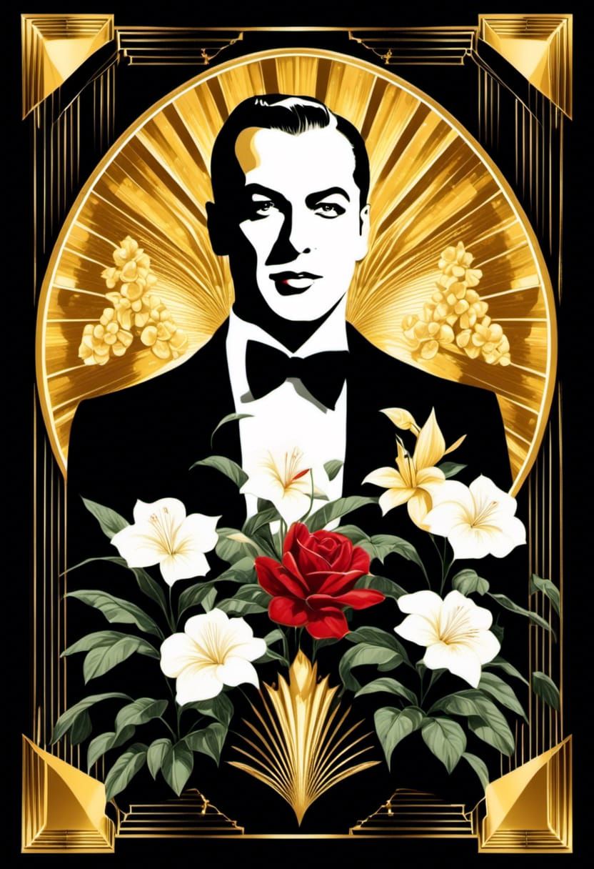 Art Deco Wizard of Oz Matrix Mashup