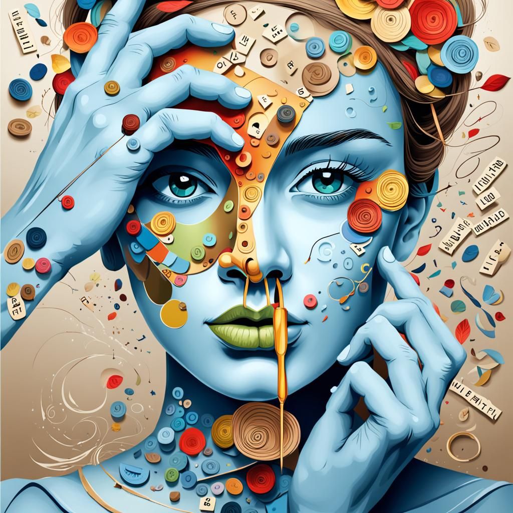 Neurographic Art Therapy with Words and Letters