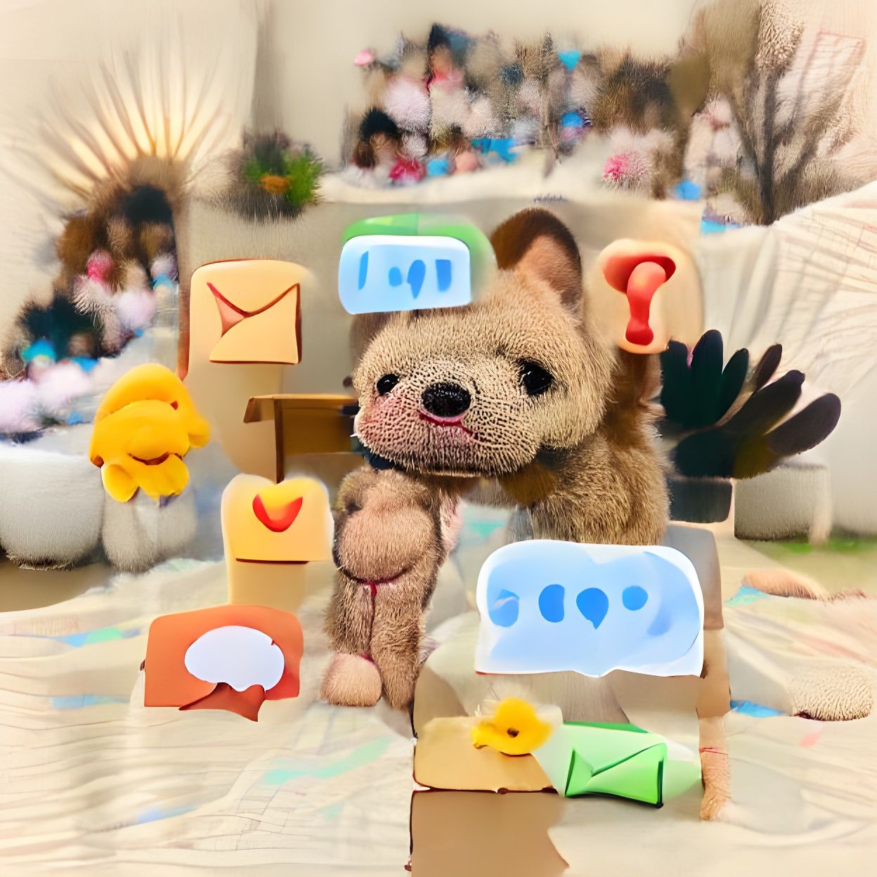 AI Interpretation of a Blank Prompt