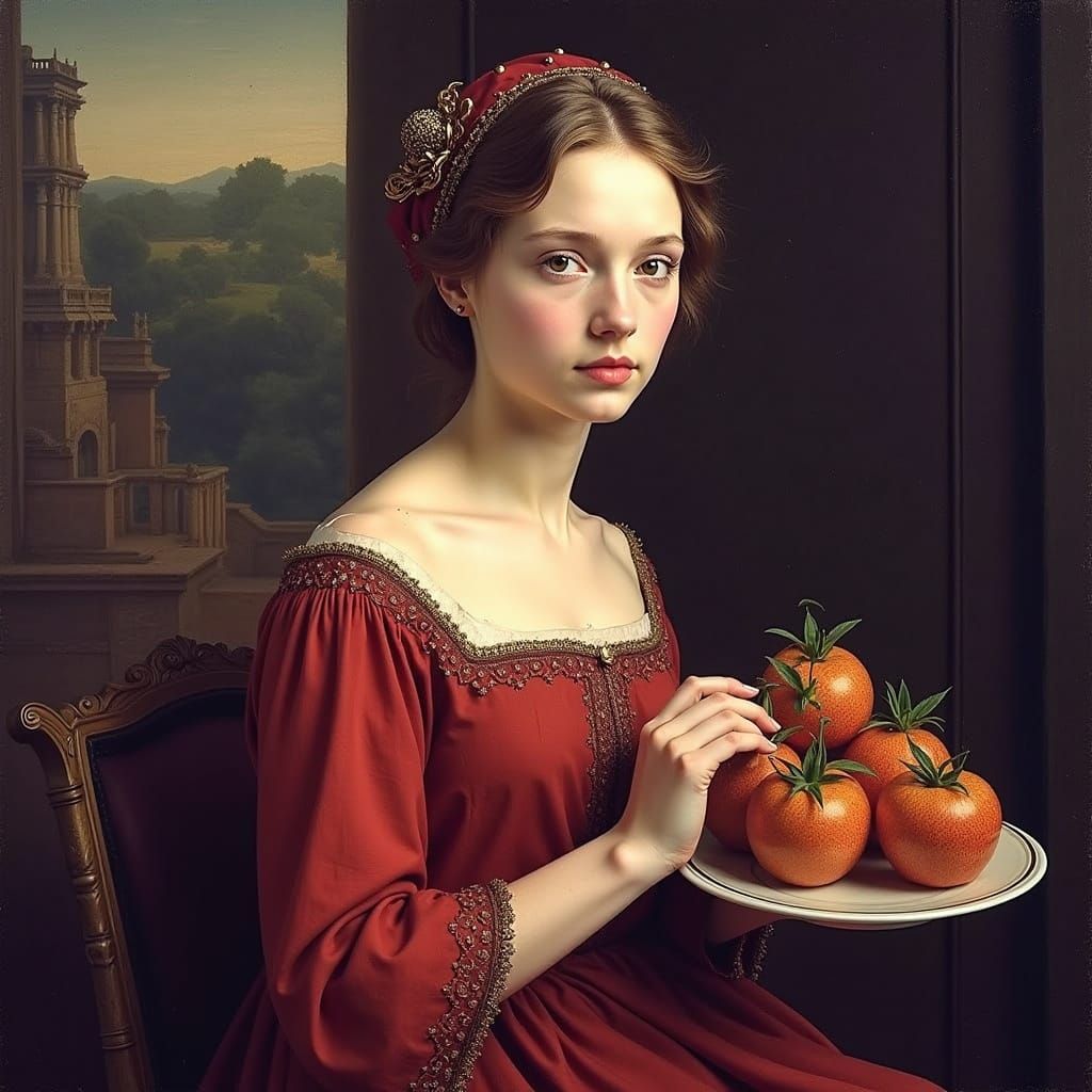 Artistic Fusion: Masterful Blend of Classic and Modern Style...