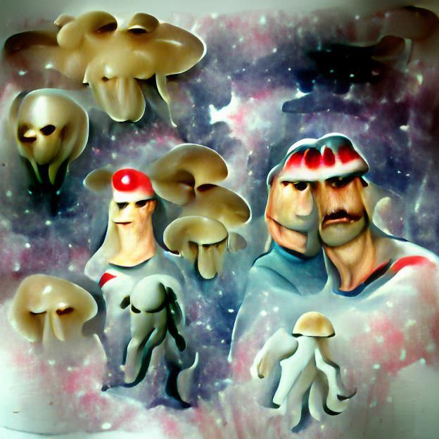 Mushroom Men from Outer Space