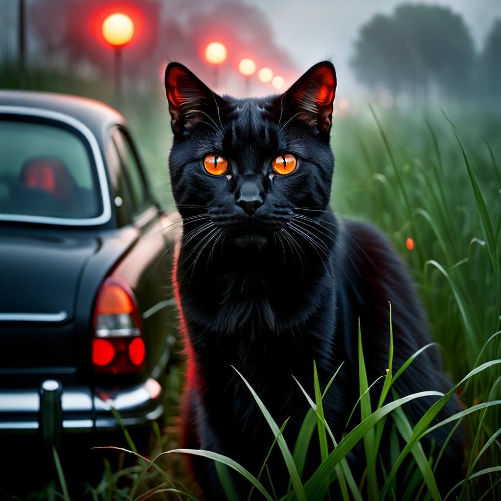 black cat