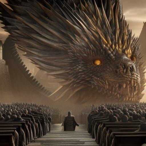 Epic Game of Thrones Digital Matte Painting