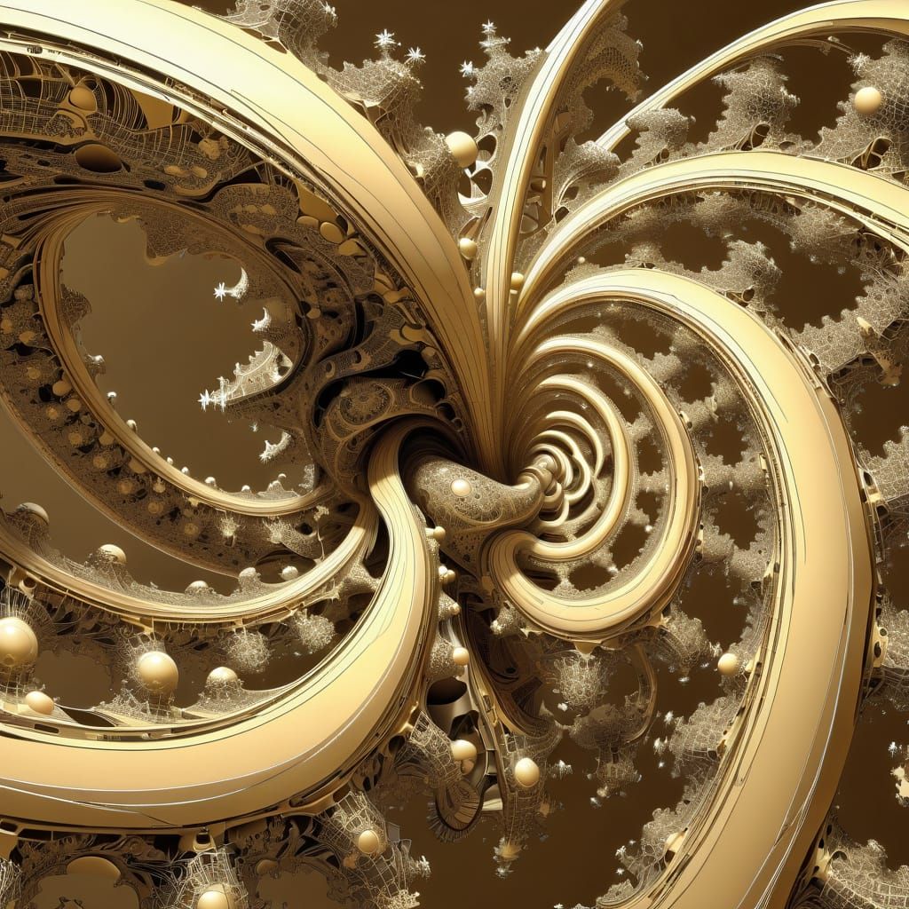 Intricate Spaceship Design Based on Mathematical Concepts