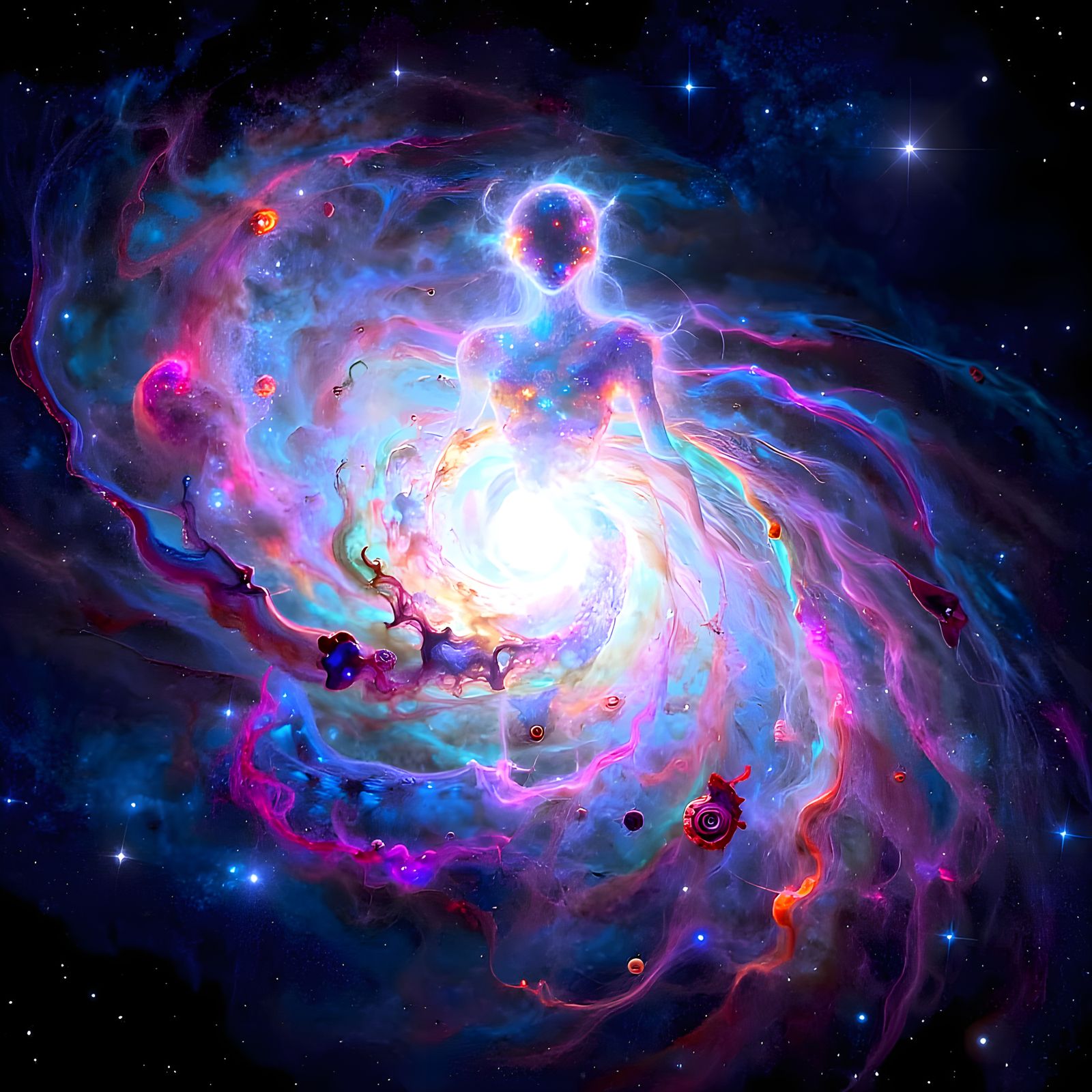 Abstract AI Generated Image