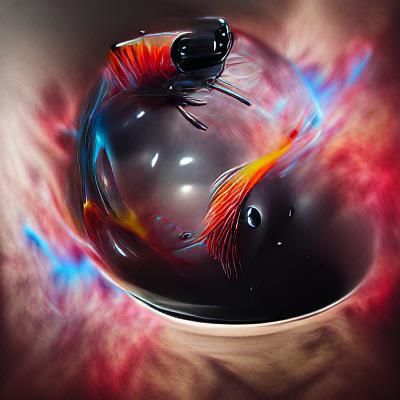 Fishbowl and Black Hole Conceptual Image