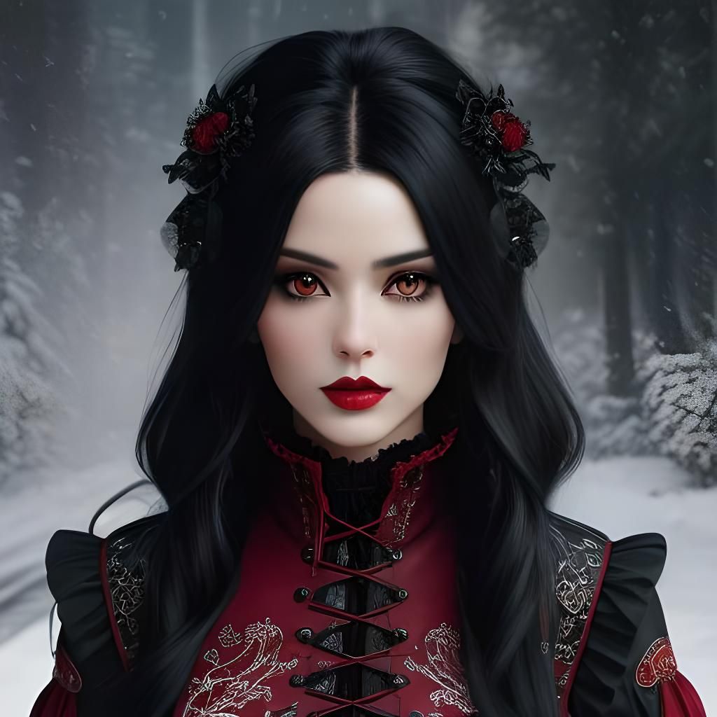 Steampunk Suzy in the Snow - 1