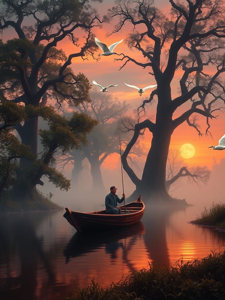 Serene Water's Edge in HDR