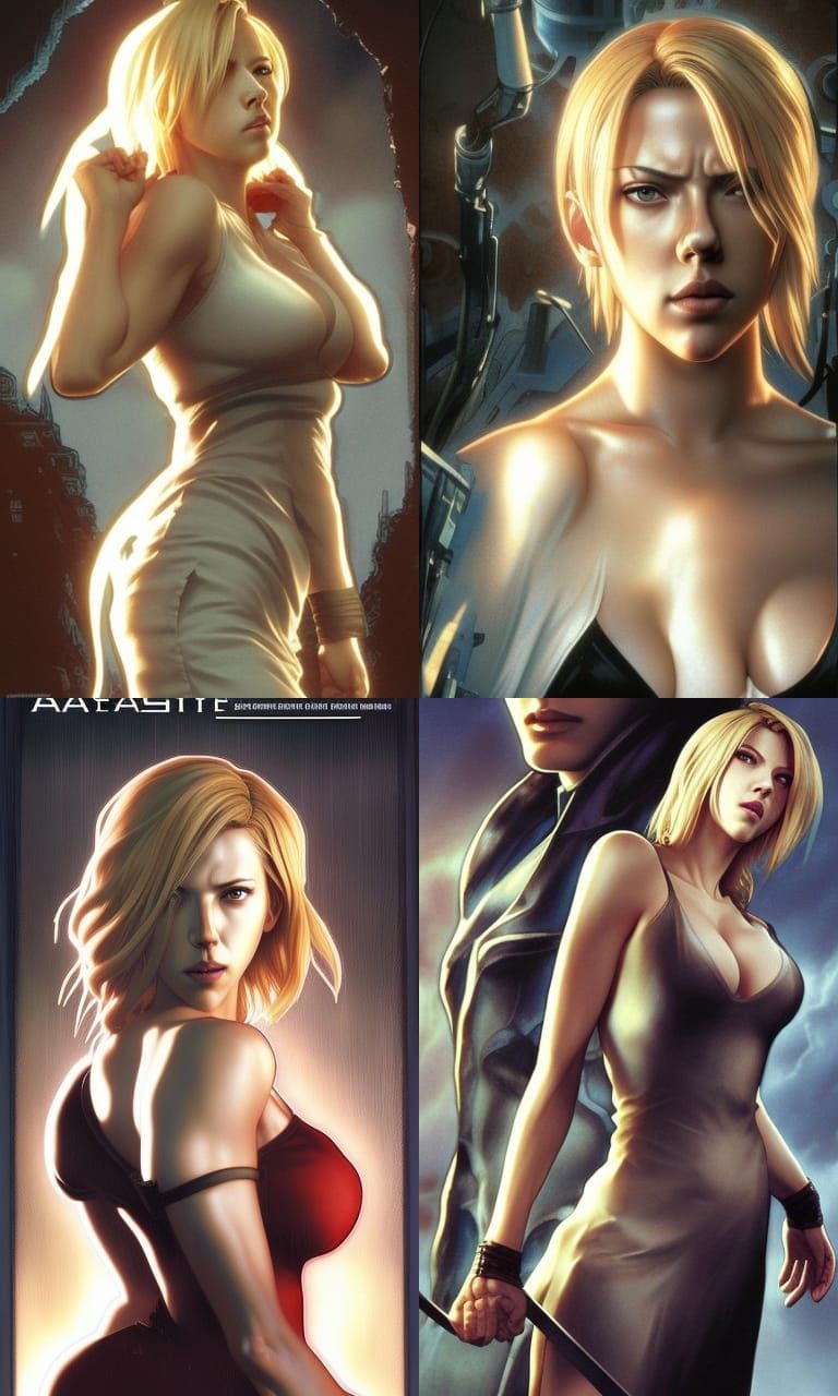 Aya Brea Movie Poster Art, Highly Detailed