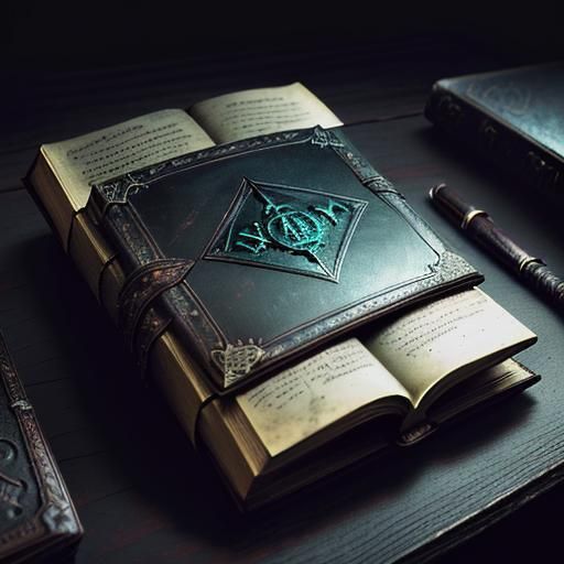Necronomicon: Leather-Bound Book of Forbidden Knowledge