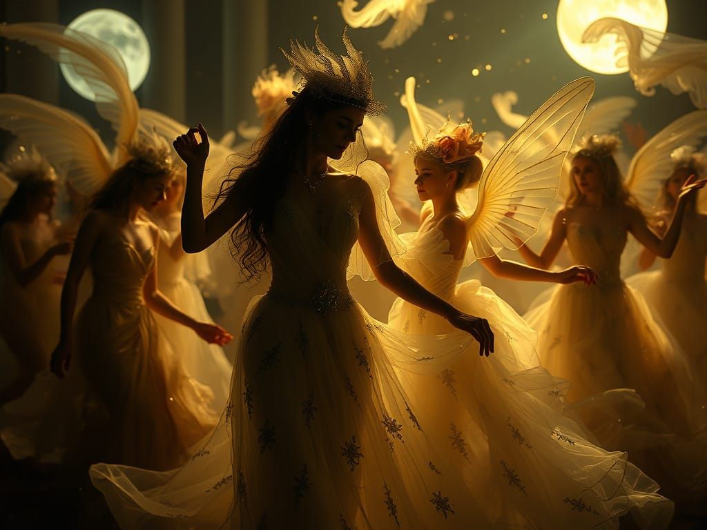 Ethereal Spirits Unite in Timeless Masquerade