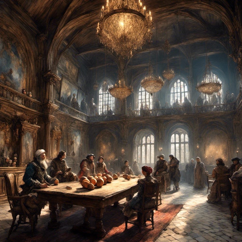 Troubadour's Egg Juggling Performance for the King