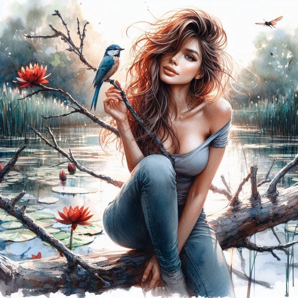 Evocative Daydream Generated by AI