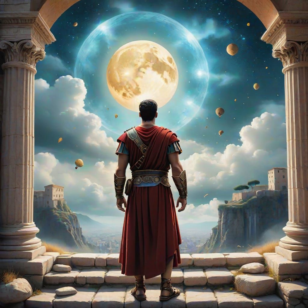 Roman Architecture in Dreamscape Style