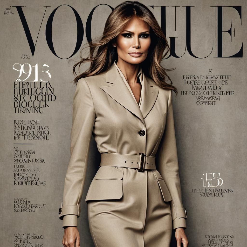 Melania Trump Vogue Cover: AI Generated Editorial