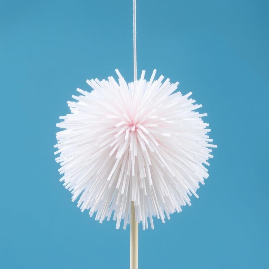 Colorful Pom Pom Pop Art Image