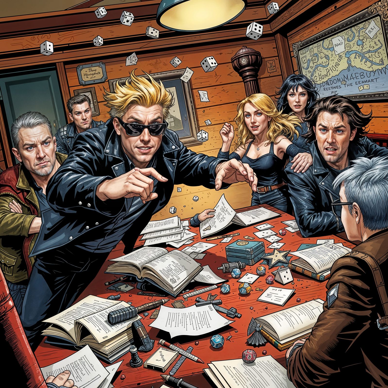 Dungeon Master Makes Quick Exit as Group of Female Players C...