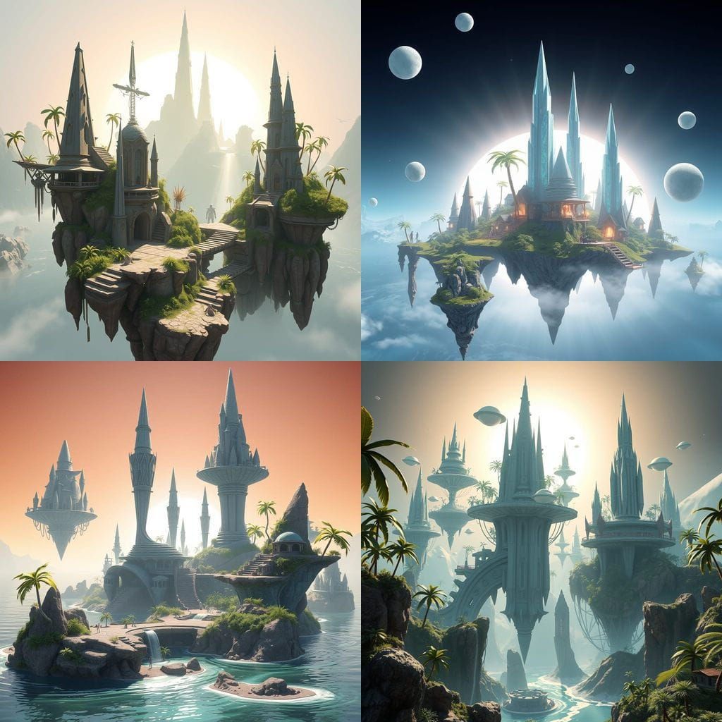 Krysari's Tropical Vuna Isles: Crystal Shores and Floating C...