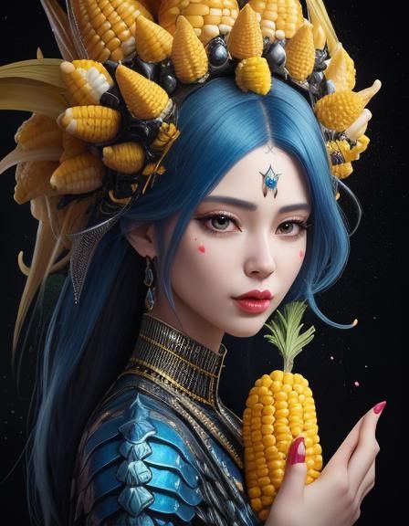 A.I. Being Literal Of The Day - Hair In Cornrows...