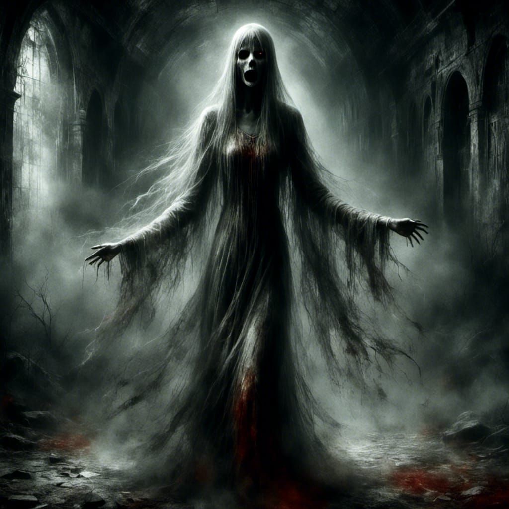 Ghostly Spirit with Chocolate Tones