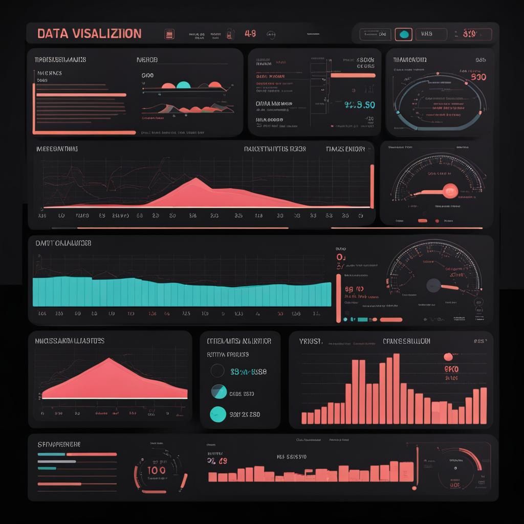 Data Dashboard in Knight Rider 80s Style