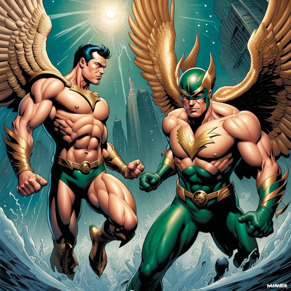 Marvel and DC Comics Amalgam: Comic Book Art