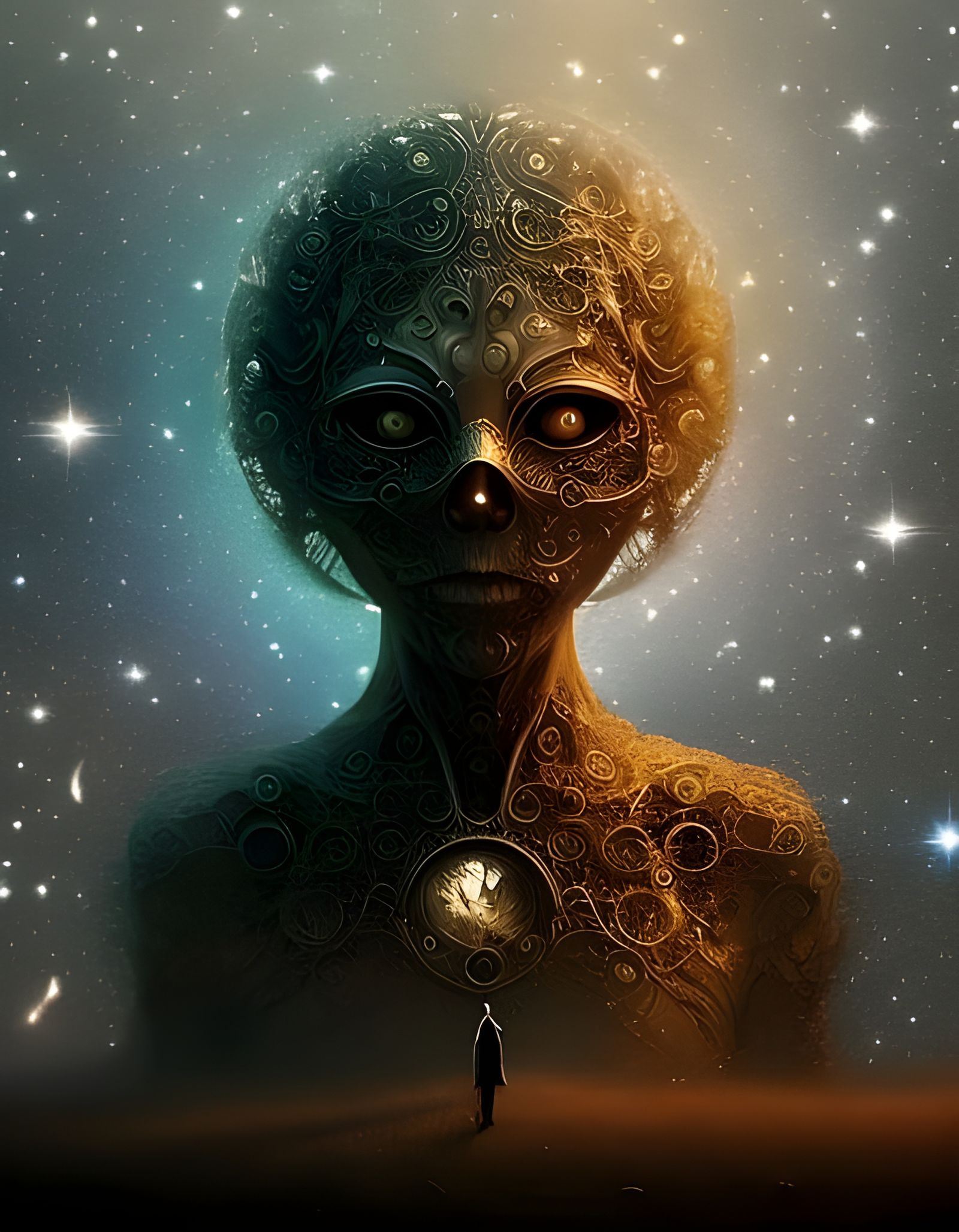 Nightcafe + Starryai