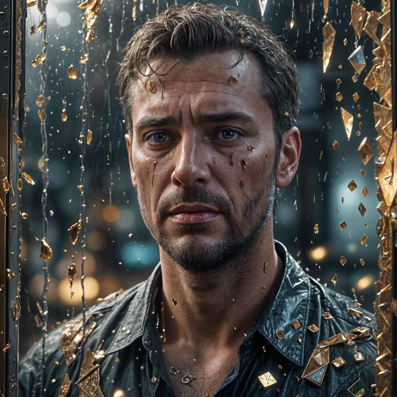 Father's Reflection: A Study in Modern Loneliness