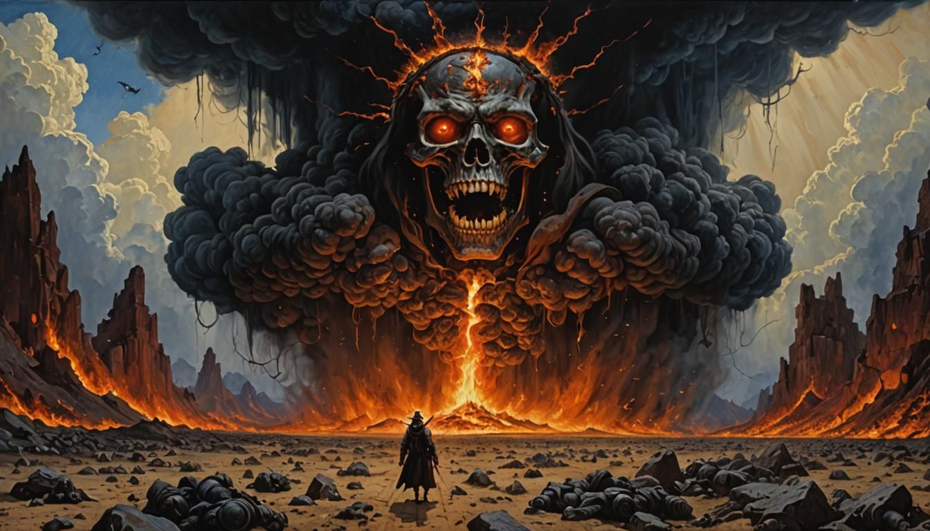 Heaven and Hell Oil Painting by Gurney