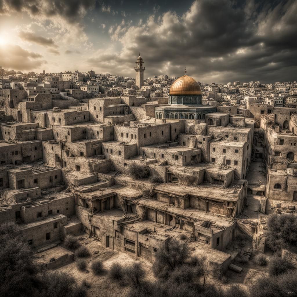 Powerful Free Palestine Image in Hyperrealistic Style